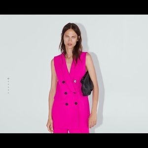 Zara Pink Vest